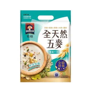 【桂格】全天然五麥嚴選十六無添加糖22gx10包/袋 ❄️可冰沖/熱沖
