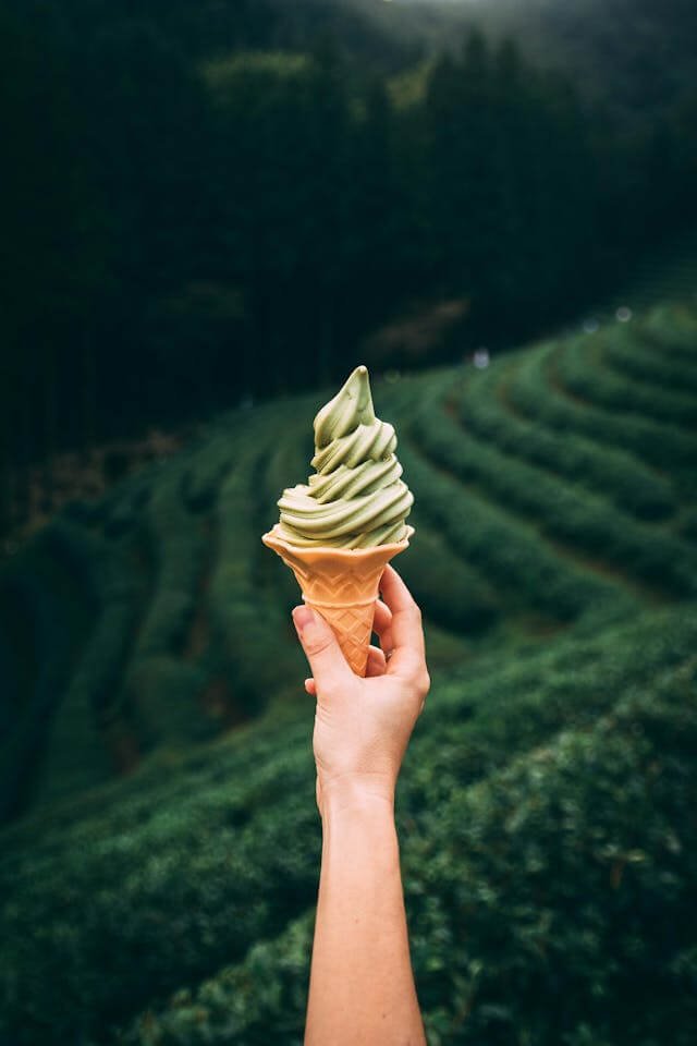抹茶冰淇淋