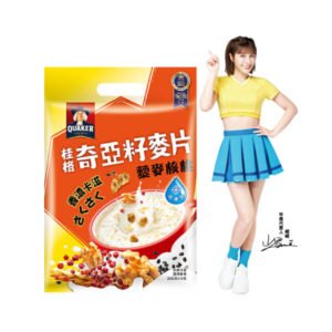 桂格奇亞籽麥片-藜麥核桃共10包(素食可)