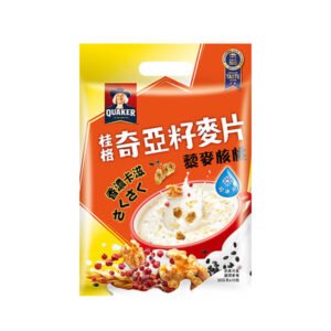 桂格奇亞籽麥片-藜麥核桃共10包(素食可)