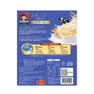 桂格-特濃牛奶3合1麥片