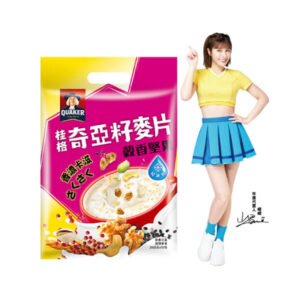 桂格奇亞籽麥片-穀香堅果共10包(素食可)