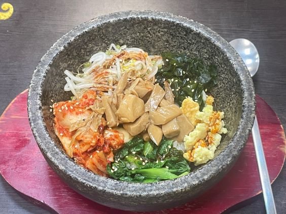 韓閣蔬食:台中美食人氣韓式料理 7 韓閣蔬食韓式料理素食餐廳