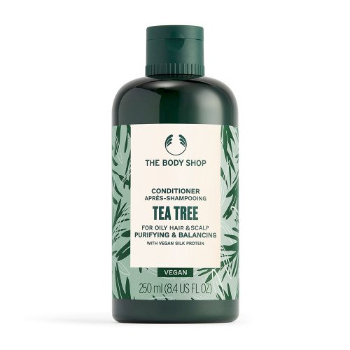 茶樹淨化洗髮精護髮乳去角質洗髮霜-THE BODY SHOP