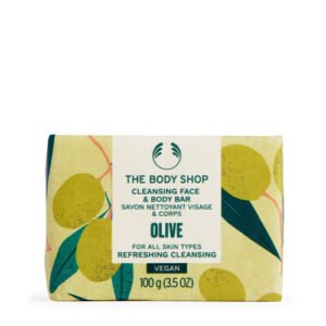 橄欖活化臉部&身體潔膚皂100G-THE BODY SHOP