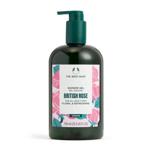 英皇玫瑰嫩膚沐浴膠750ML(限量)-THE BODY SHOP 1 沐浴膠THE BODY SHOP
