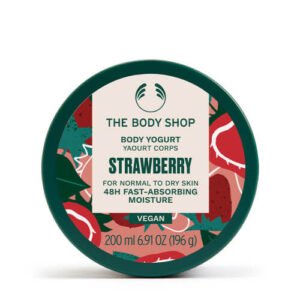 草莓嫩白保水美肌優格200ML-THE BODY SHOP