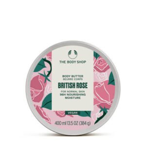 英皇玫瑰嫩膚身體滋養霜400ML(限量)-THE BODY SHOP