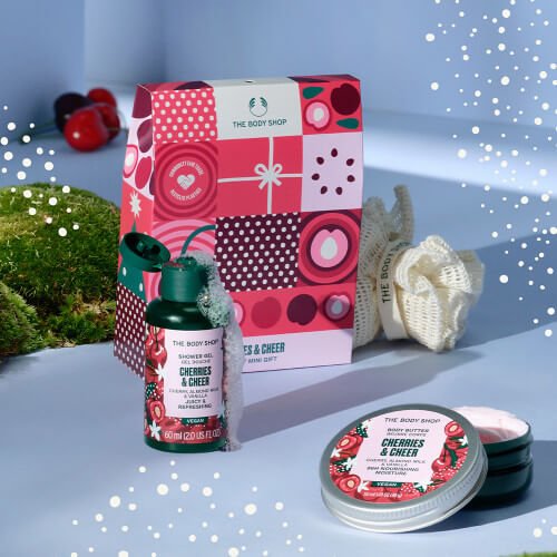 聖誕節限定-XM歡沁櫻桃迷你原裝禮盒-THE BODY SHOP交換禮物 4 聖誕節限定-XM歡沁櫻桃迷你原裝禮盒-THE BODY SHOP交換禮物