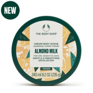 杏奶舒敏滋養身體磨砂膏240ML-THE BODY SHOP
