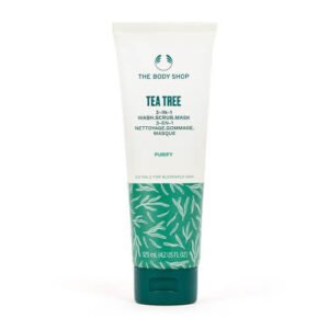 茶樹3效淨膚-磨砂-面膜-125ML-THE BODY SHOP