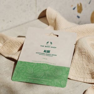 蘆薈舒緩修護片狀面膜18ML-THE BODY SHOP