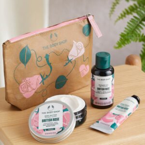 美體小舖AYR英皇玫瑰嫩膚旅行組-THE BODY SHOP