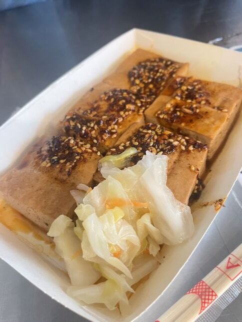 彰化鹿港素食必吃美食！許家素食臭豆腐，生意超好