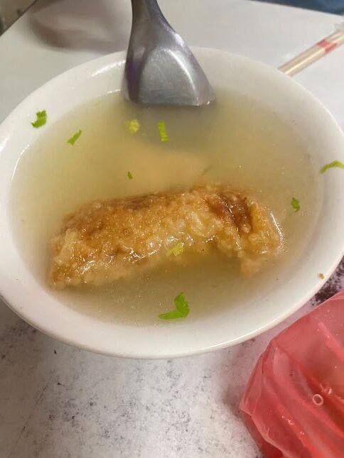 林明堂素食麵｜彰化鹿港超夯老字號素食麵店，豆包菜捲超人氣！