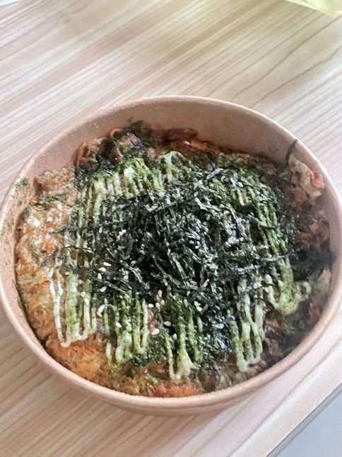 台中西區蔬食大阪燒推薦｜酉燒Okonomiyaki經典大阪燒