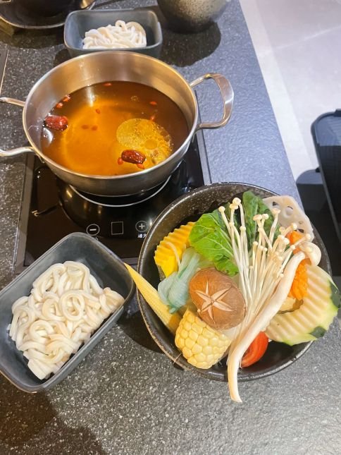 台南安南區七陶里季素食火鍋餐點介紹