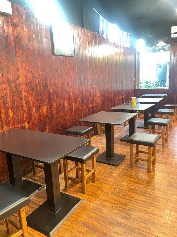 台中素食餐廳推薦|栗久純素料理:招牌猴菇拉麵+日式定食!日系風格蔬食餐廳重新開張 5 台中素食餐廳推薦|栗久純素料理內用環境