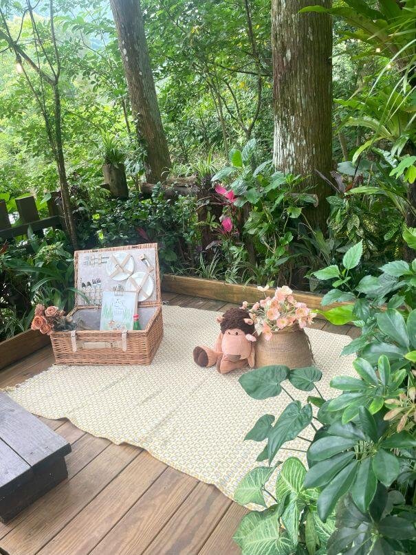 新竹北埔森林系窯烤披薩｜森窯 have a Picnic：野餐、Pizza、森林，素食友善好 Chill！